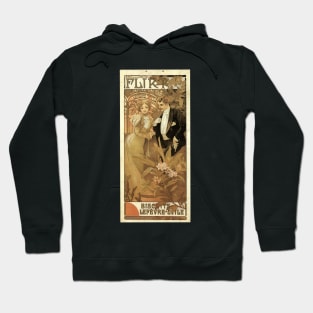 Vintage Alphonse Mucha Hoodie